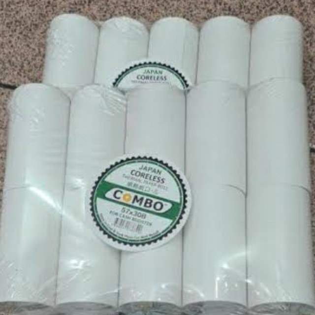 

Thermal paper merek combo polos 57x30 / 57x50