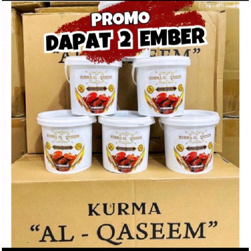 

KURMA AL QASIM 500 GR BELI 1 GRATIS 1