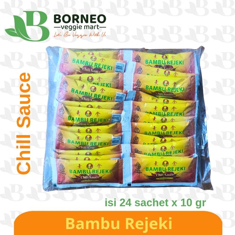 Sambal bambu rejeki sachet 24 pcs | sambal bambu rejeki