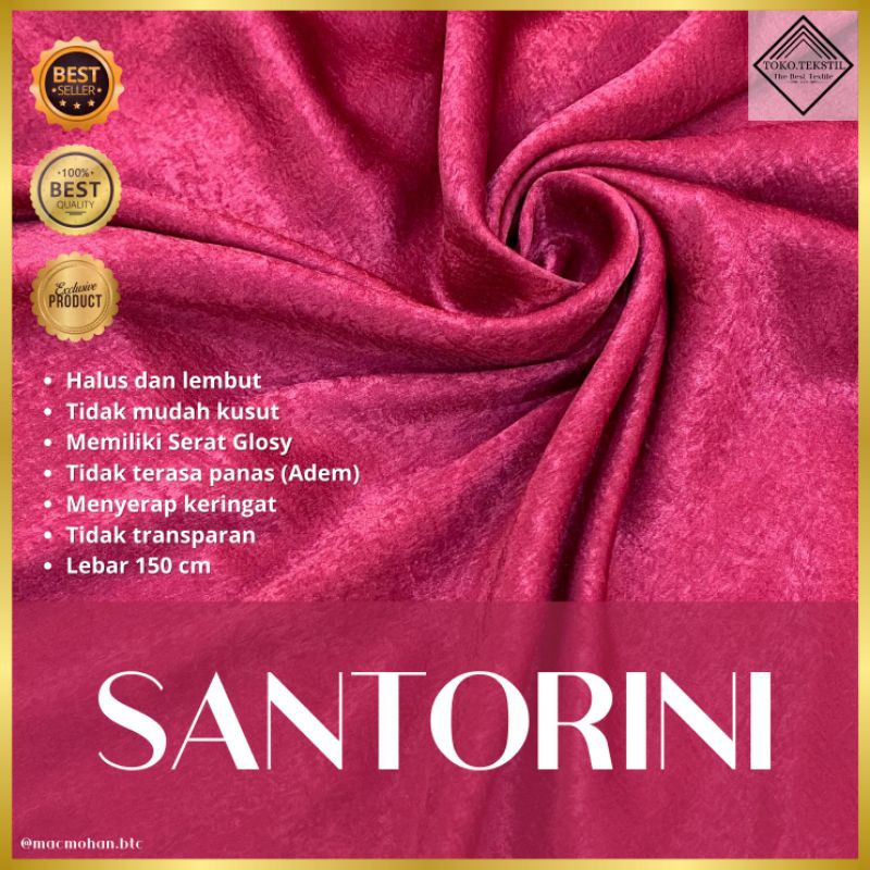 KAIN SANTORINI / SANTORINI LUXURY / SANTORINI SILK / SANTORINI SILKY