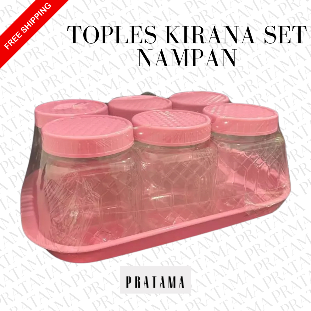Toples Kue / Toples Snack / Toples / Toples Kirana Set Nampan