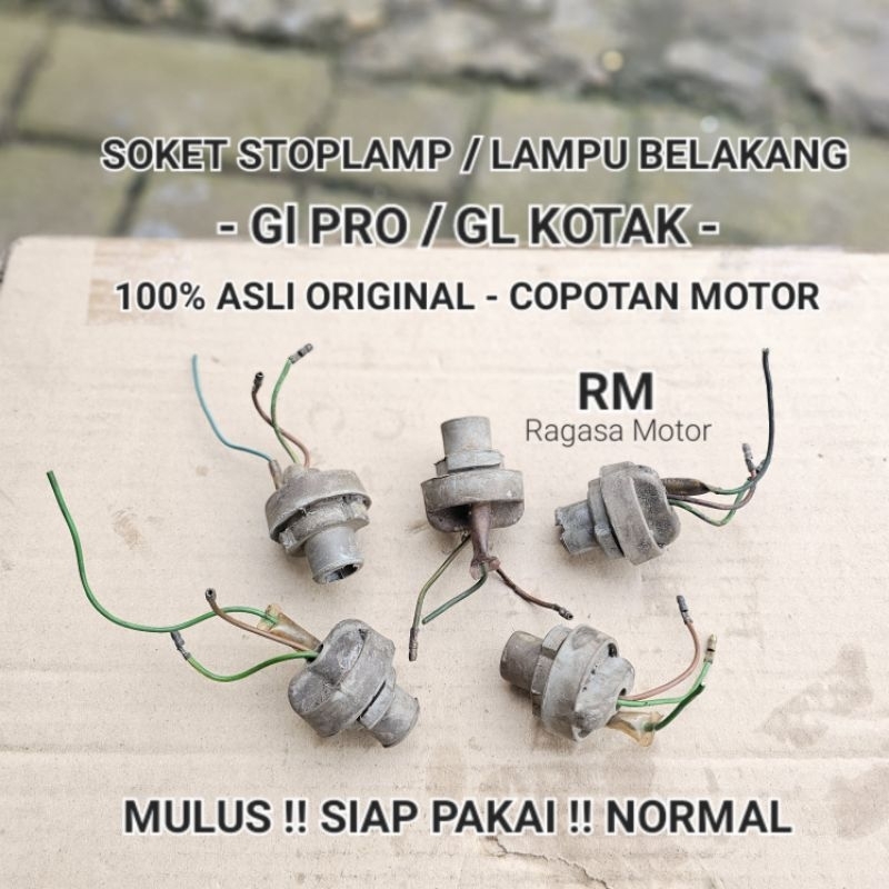 Soket Pitingan Lampu belakang Stoplamp GL PRO GL MAX GL KOTAK Asli Original Copotan Semua Tahun
