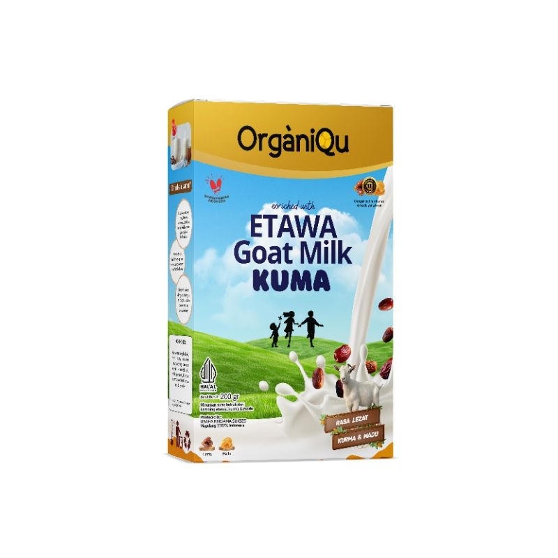 

Susu Kambing Kurma Madu OrganiQu