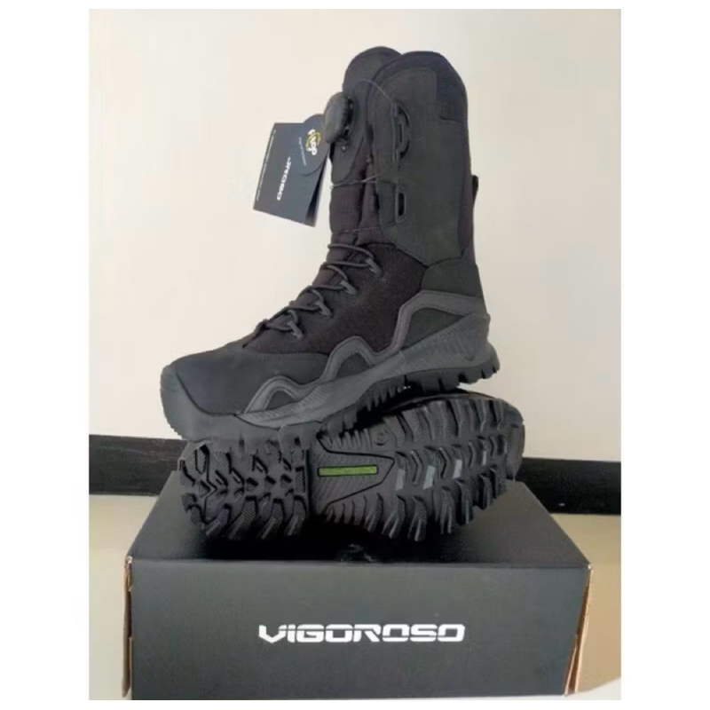 sepatu PDL vigoroso original jatah tni terbaru / sepatu PDL tali putar / sepatu PDL figoroso / sepat