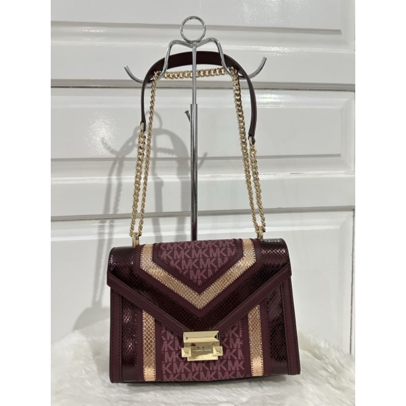 MichaelKors Whitney Signature Maroon