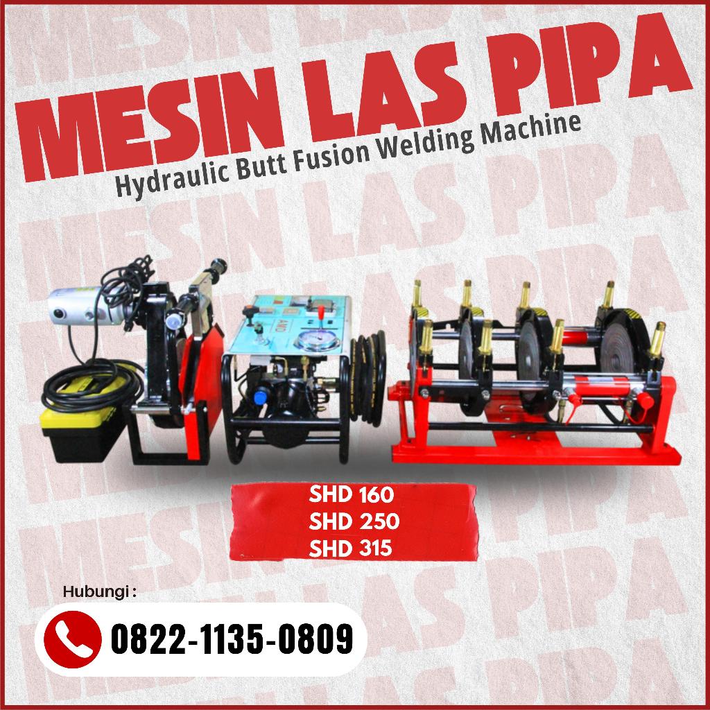 Mesin Las Pipa Butt Fusion Welding Machine 160 Hydraulic