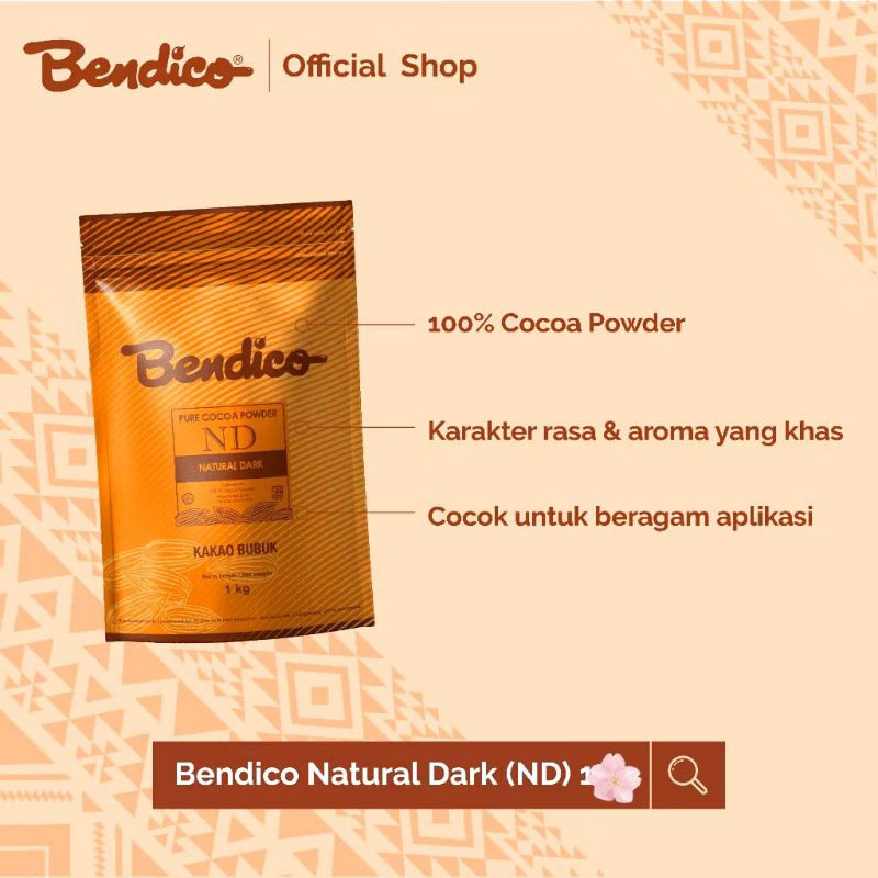 

BENDICO COKLAT BUBUK ND pack 50 gr