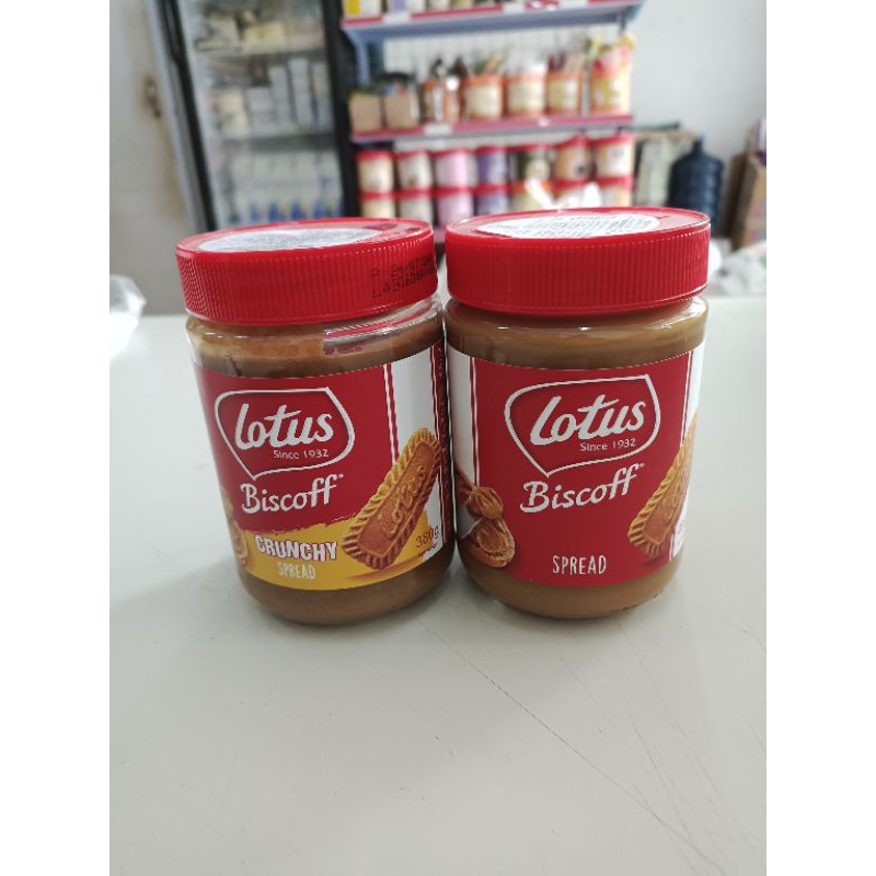 

SELAI LOTUS BISCOFF CRUNCHY DAN SPREAD