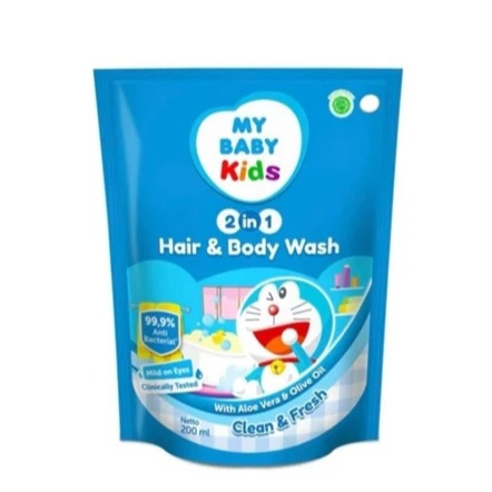 

My Baby Kids Hair & Body Wash Clean & Fresh Refil 200ml