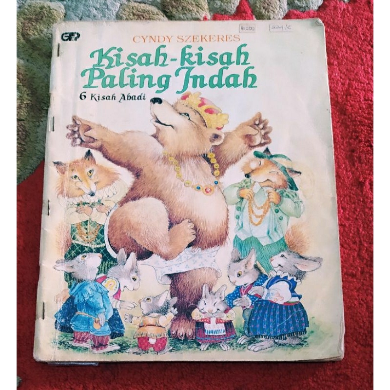 Buku Anak langka "Kisah-kisah Paling Indah" by Cyndy Szekeres ORI second koleksi pribadi