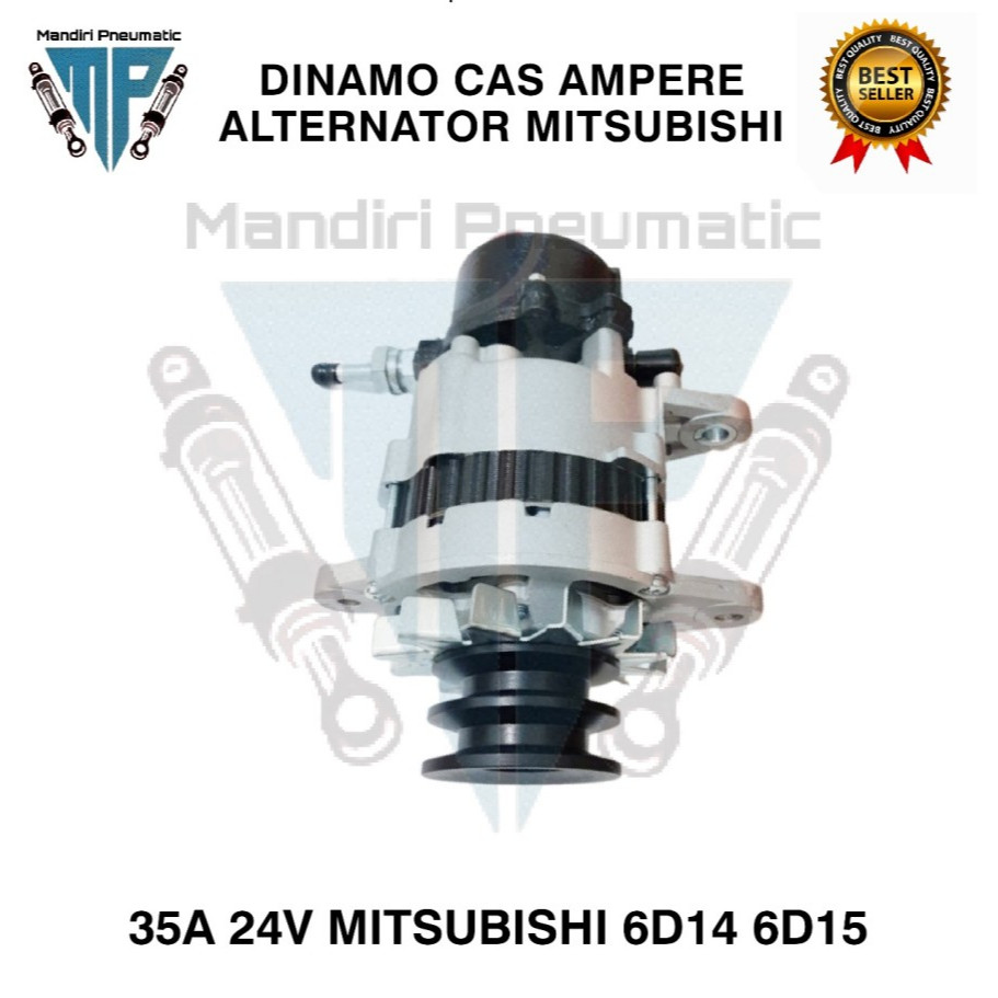 DINAMO CAS AMPERE ALTERNATOR 35A 24V MITSUBISHI 6D14 6D15