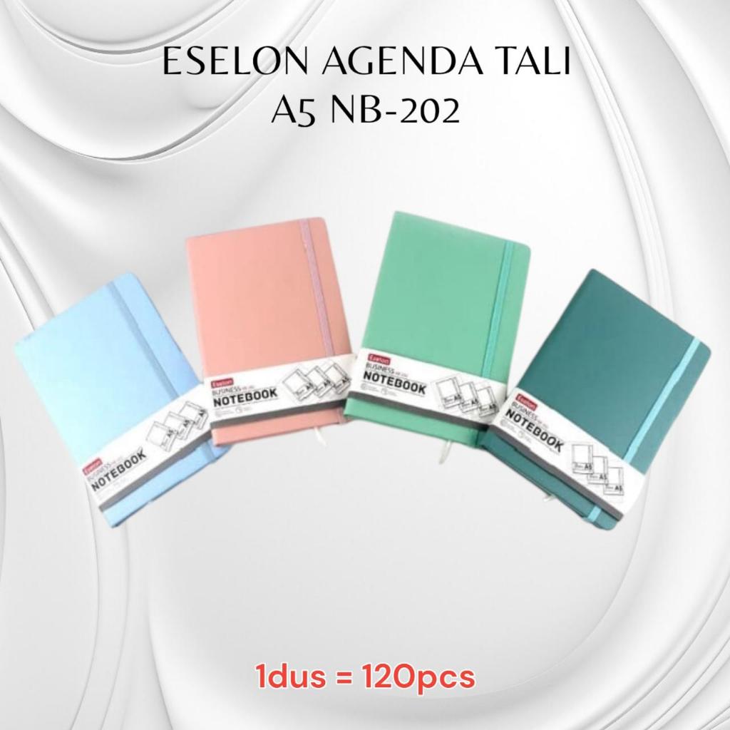 

NOTEBOOK HARD COVER A5 TALI / agenda polos tali warna pastel ukuran A5 100 LEMBAR