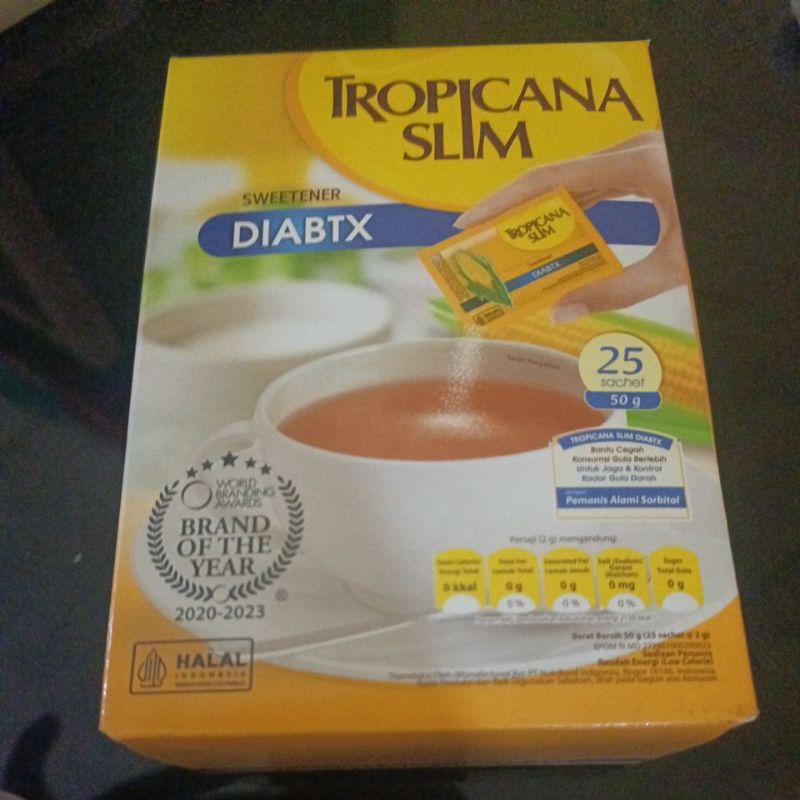 

Tropicana slim diabtx isi 25 sachet