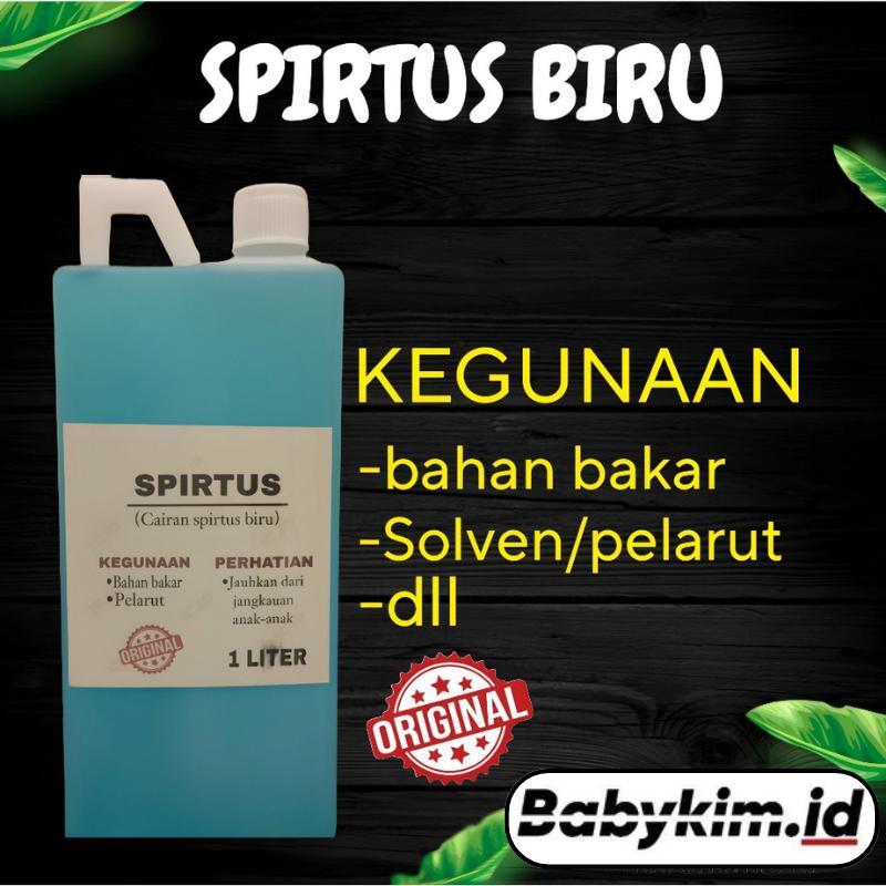 Spirtus Biru/Bahan Bakar Spirtus/Cairan Pembakar/Spirtus 1L