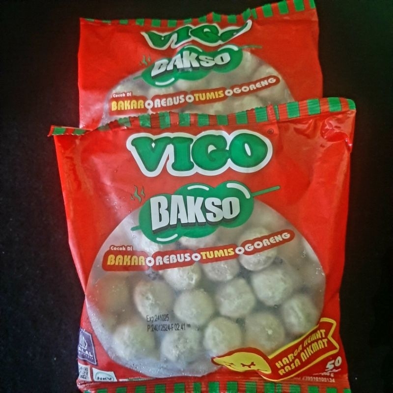 

Vigo Bakso isi 50 Butir 500 gram