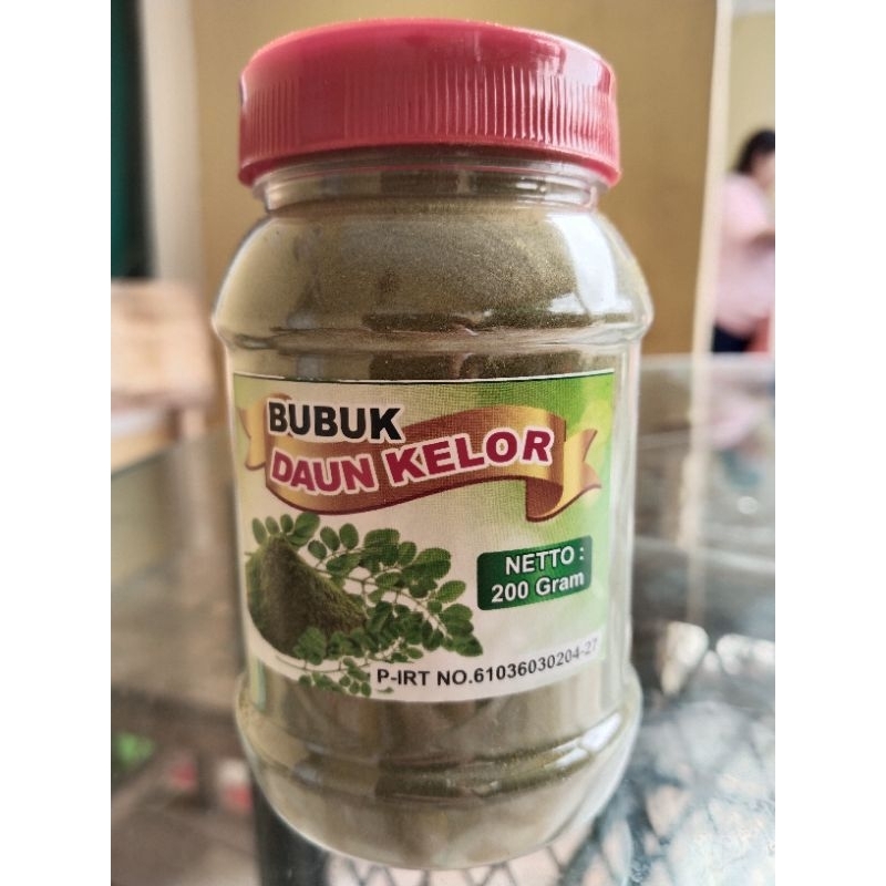 

Daun Kelor bubuk kwalitas grate A 100 % alami herbal