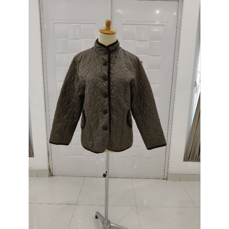 Theoria Jacket Coklat Wanita