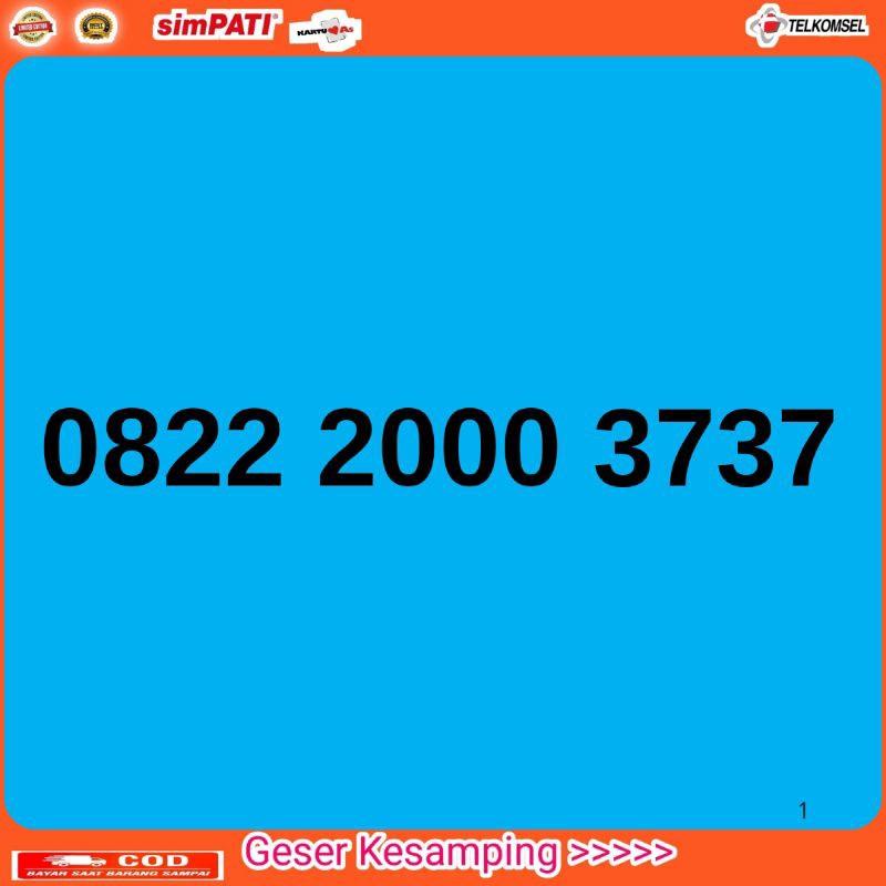 NOMOR CANTIK TELKOMSEL SIMPATI TRIPLE 777