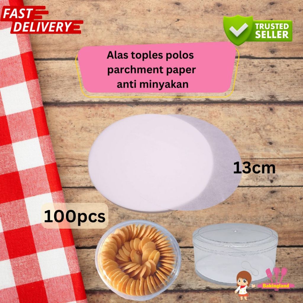 Kertas Alas toples bulat polos 450gr 500gr