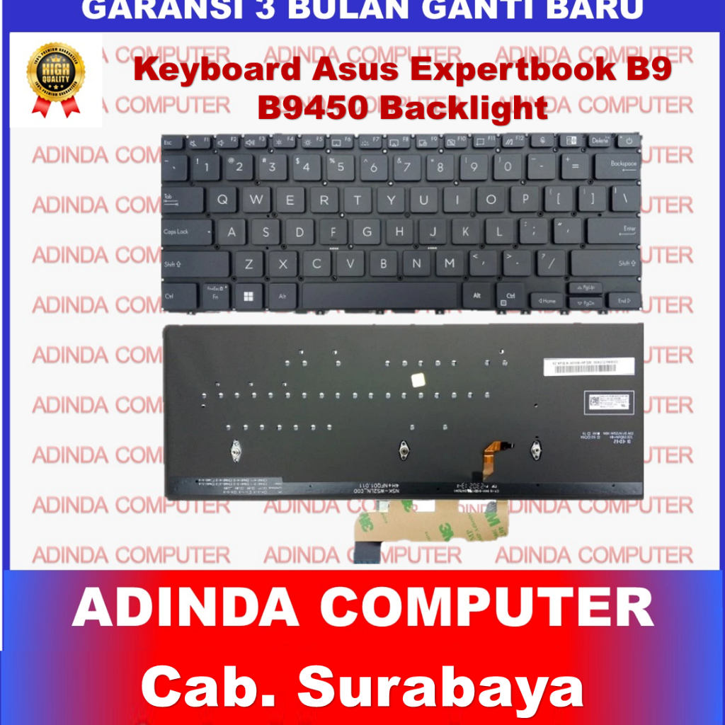 Keyboard Asus Expertbook B9 B9450 B9450F B9450FA B9450FAV B9450CEA