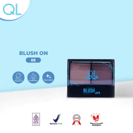 QL Cosmetic Blush On 05 - 10gr