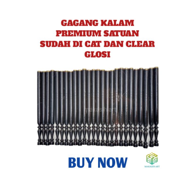 

GAGANG KALAM PREMIUM, GAGANG PENA SUDAH DI CAT DAN CLEAR GLOSI