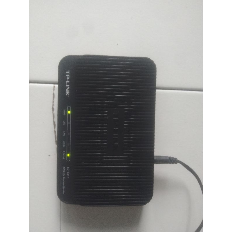 ADSL2 + modem router wifi TD-8817