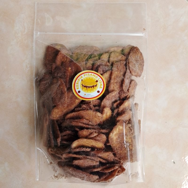 

Keripik Pisang Lisna - Varian Coklat 250gr