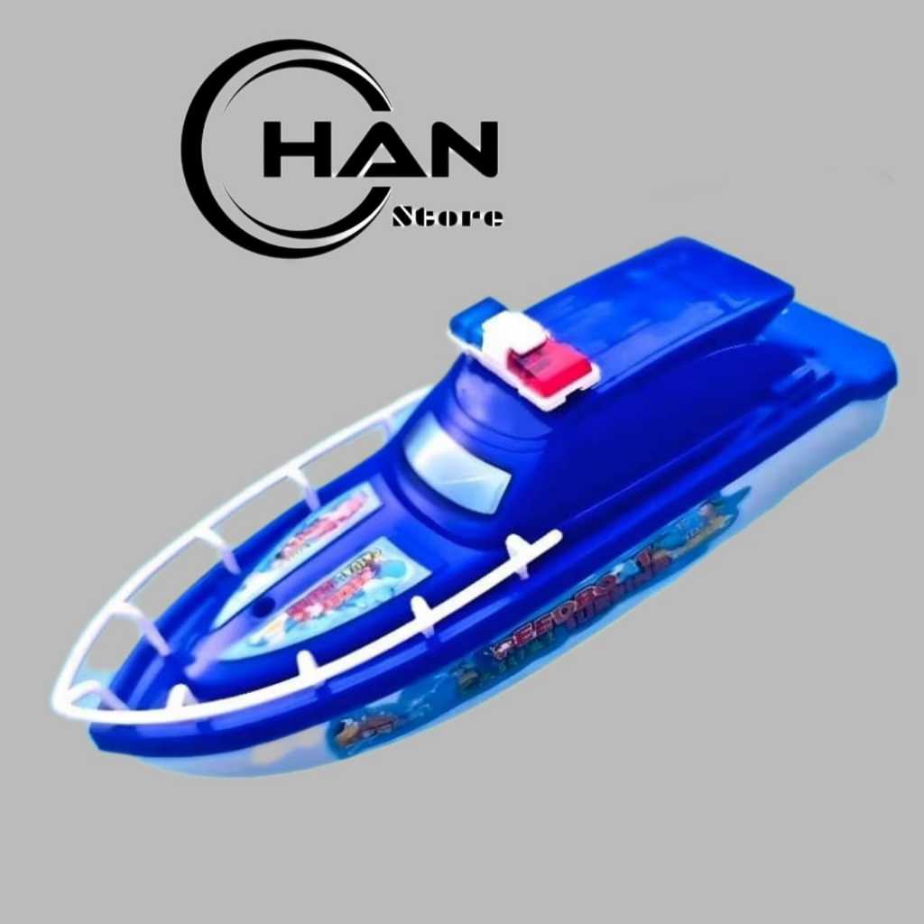 Mainan anak perahu air kapal laut pesiar speed boat casual surfing