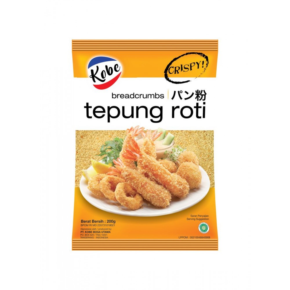 

Kobe Bread Crumb Tepung Roti Tepung Panir 200gr