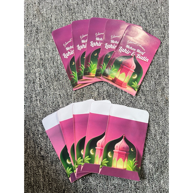 

[READY STOCK] Amplop Lebaran Bahan art paper motif cantik