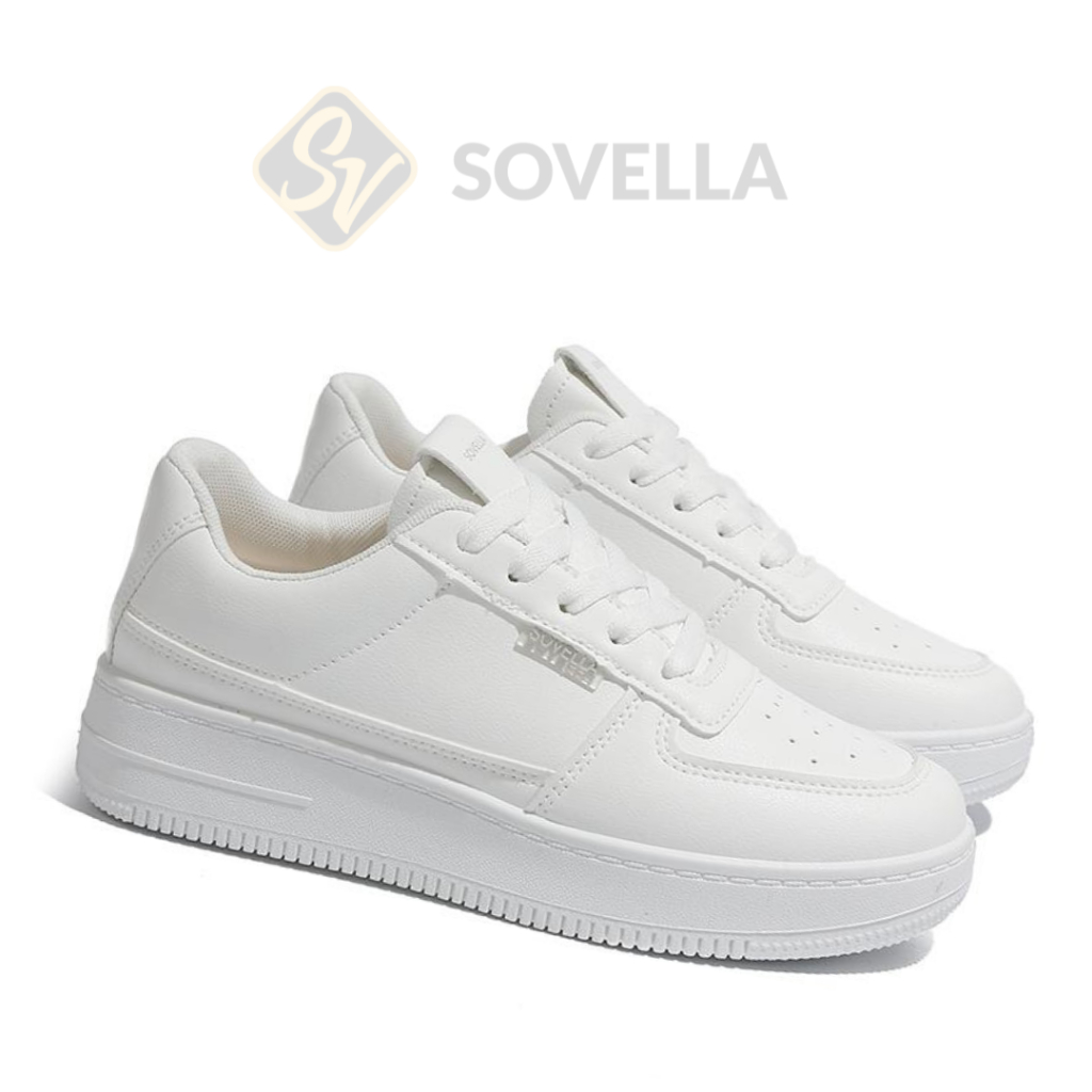 SOVELLA Dylan Sneakers Wanita Minimalis Putih Stylish