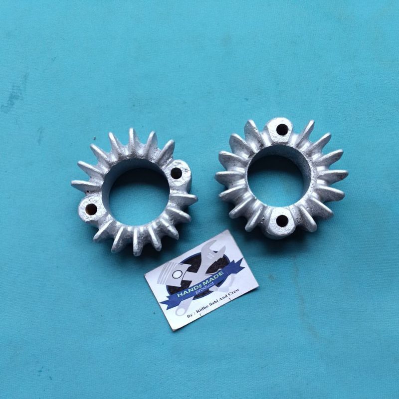 KLEM BLIMBING LEHER KNALPOT HONDA CB 100 CB 125 DIAMETER LUBANG DALAM 37 MM & 40 MM