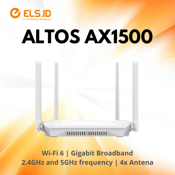 Acer Altos AX1500 Router Wireless Dual Band WiFi 6