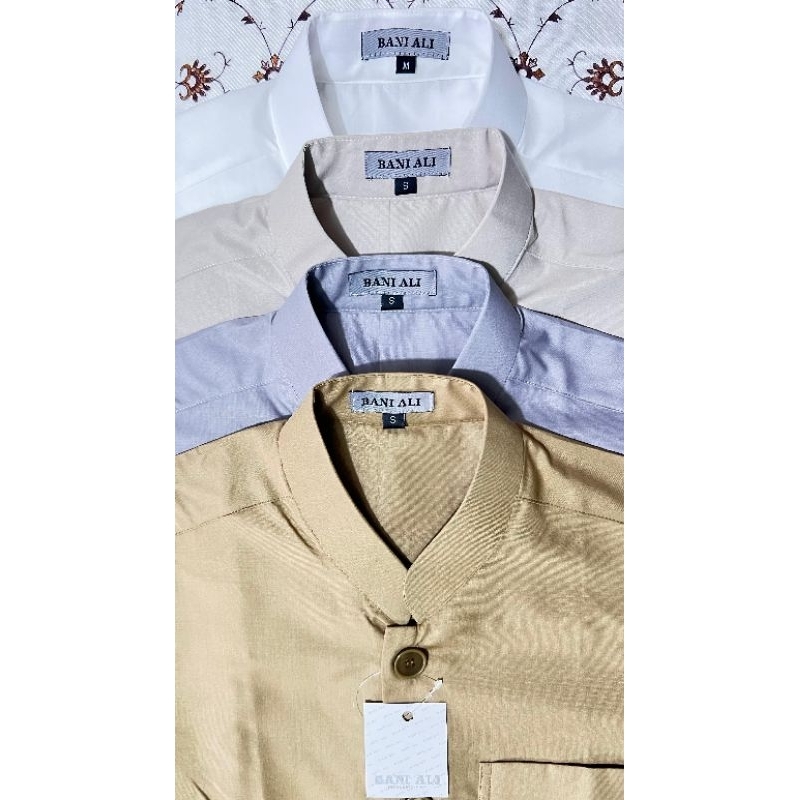 BAJU KOKO BANI ALI NEW  SALAF BAJU KOKO PRIA LENGAN PANJANG