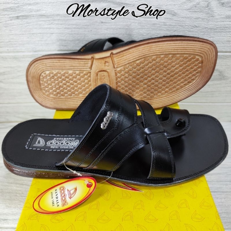 Sandal Kulit Dodoni HS 791 Jepit Jempol, Dodoni 862 Tali 2, Dodoni 808 Kokop, Sandal Kulit Pria