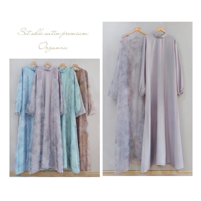 ZALFA DRESS OUTER ORGANZA