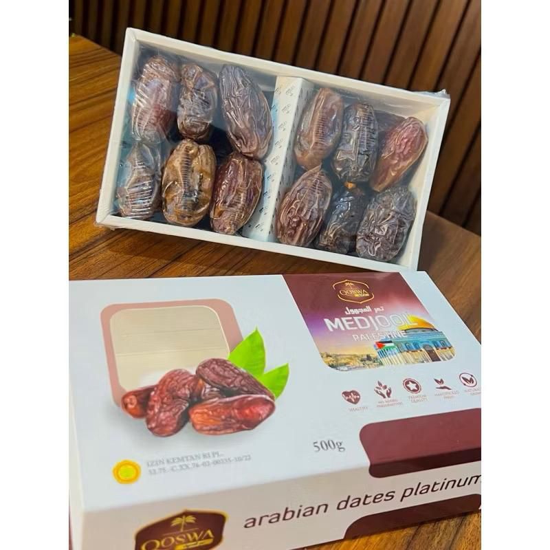

KURMA MEDJOOL ASLI PALESTINA 500 GRAM
