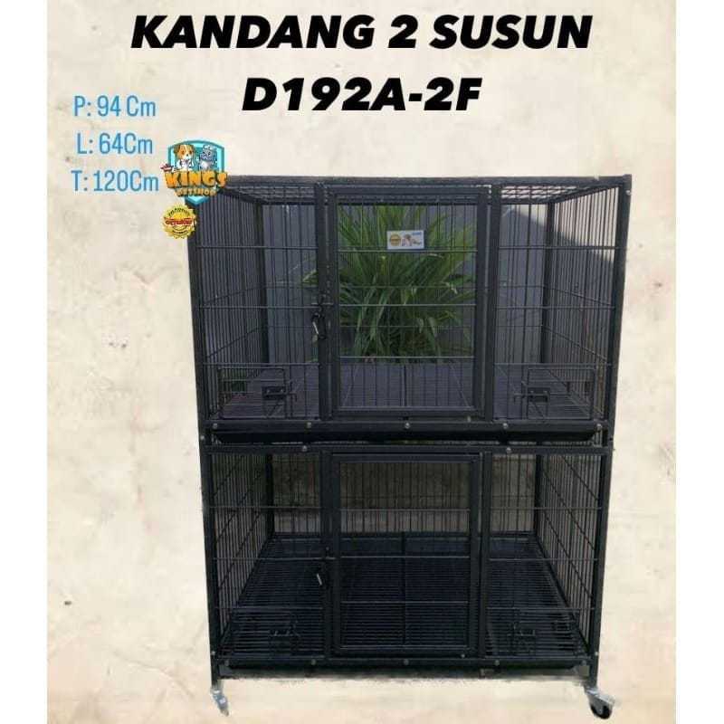 D192A-2F KANDANG SUSUN 2 TINGKAT