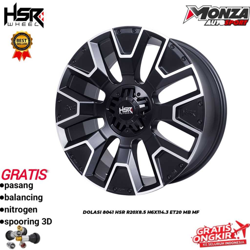 Velg mobil nissan navara ring 20 Hsr Dolasi
