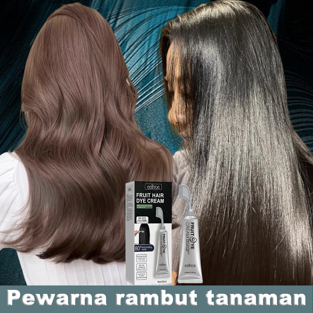 Pewarna rambut coklat tua Pewarna rambut hitam Pewarna rambut alami Pewarna rambut nabati Pewarna ra