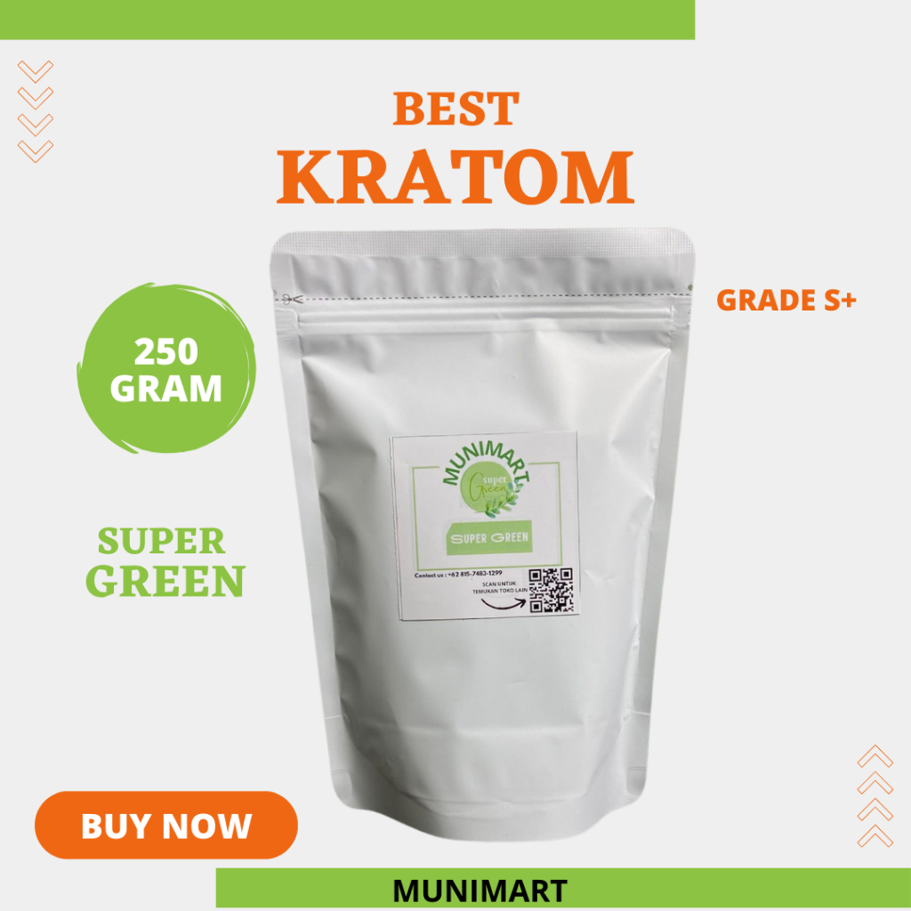 

250g bubuk hijaau superhaluss asli kalimantan herbal