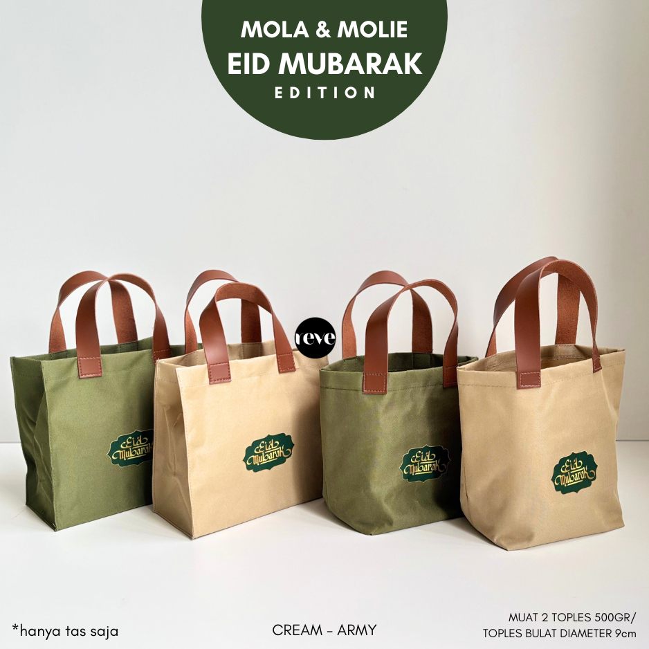 

Tas hampers lebaran idul fitri MOLA MOLIE event + sablon