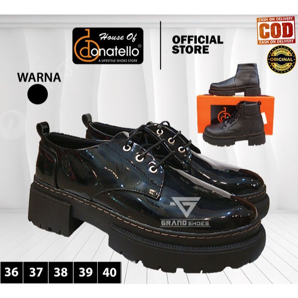 Donatello Sepatu Boot Fashion Wanita doxmart Kasual hak tahu ORIGINAL