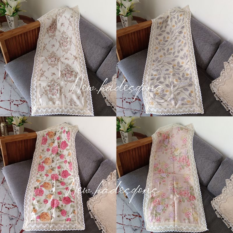 taplak meja SALE. Taplak meja makan neverending 150x300cm. Taplak meja makan putih . perabot rumah a