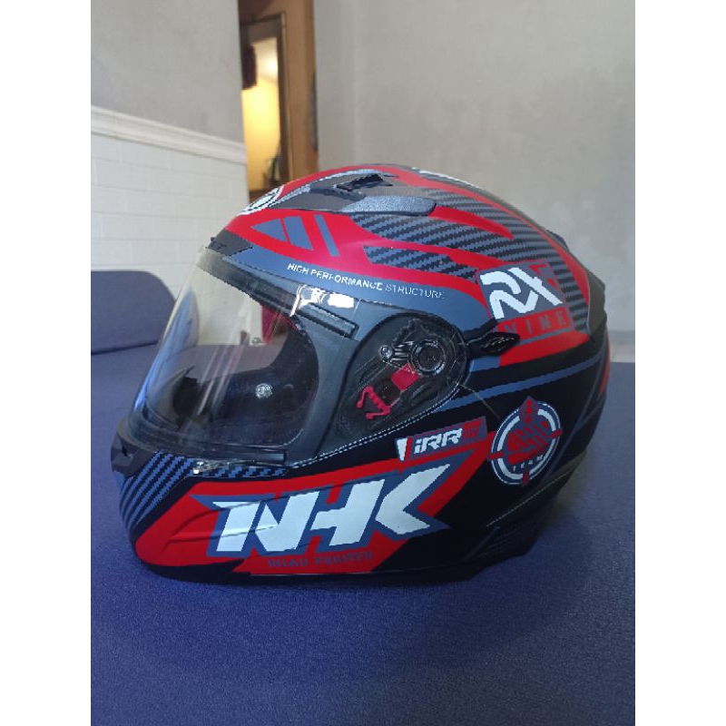 helm seken bekas NHK RX9 Double visor