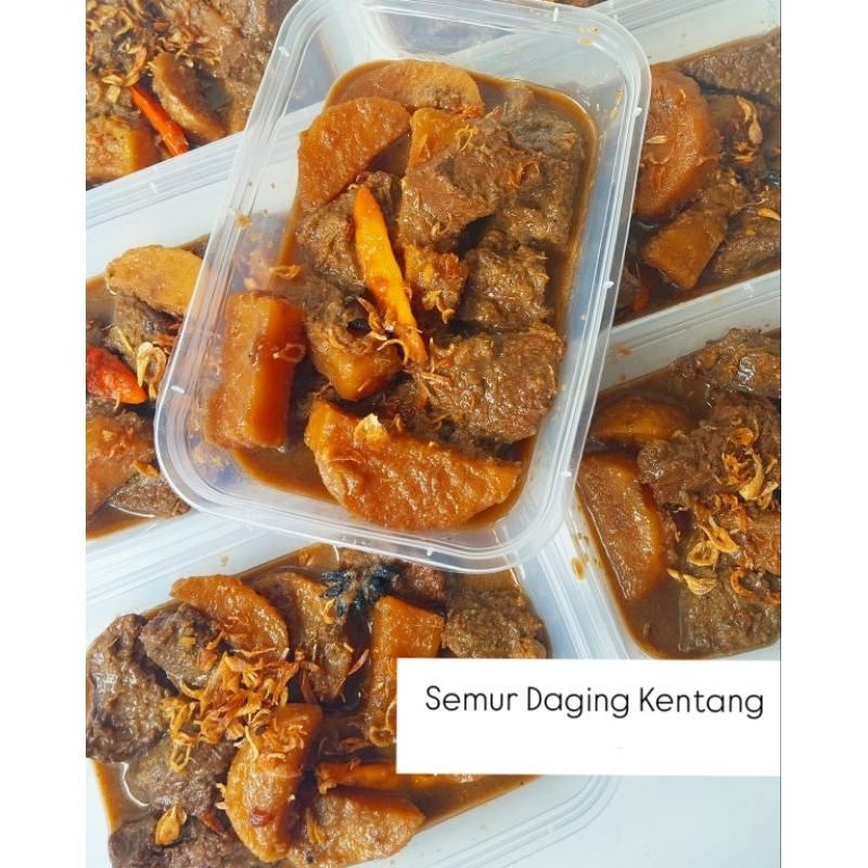 

semur daging kentang