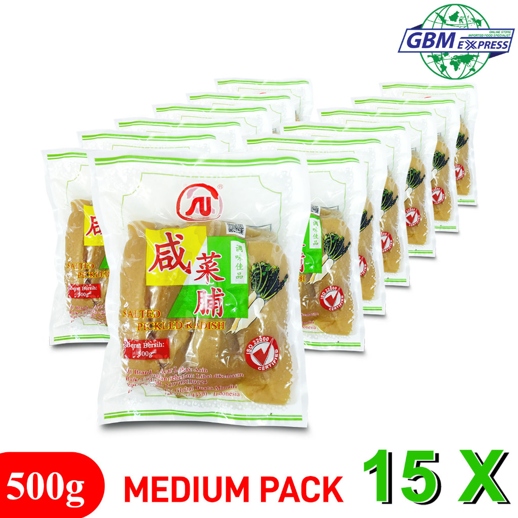 

SU Brand Medium pack Caipo asin 500g - 15Pcs