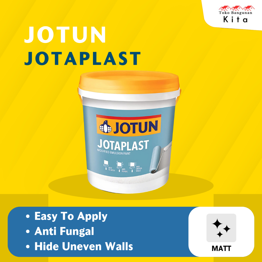 Jotun Jotaplast Modified Emulsion Paint - Cat interior (3,5 liter)