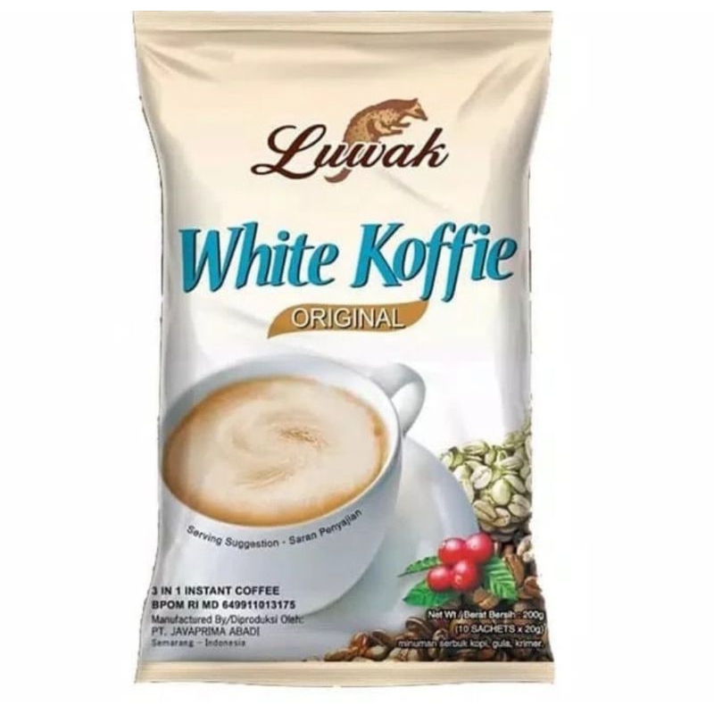 

Luwak White Coffe Original 10x20g